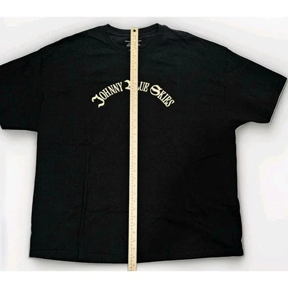 Rare Johnny Blue Skies "WHY NOT?" 2024 Tour T-Shirt - Black - Size 3XL - Picture 5 of 6